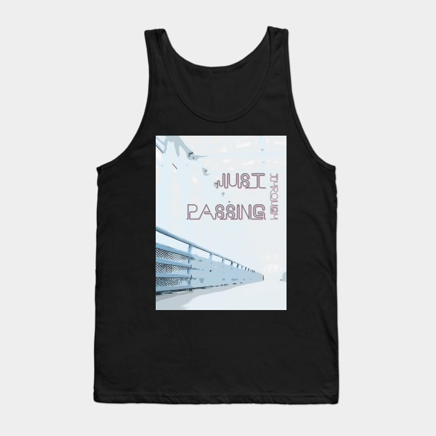 Liminal Space Just Passing Through Tank Top by Digital GraphX